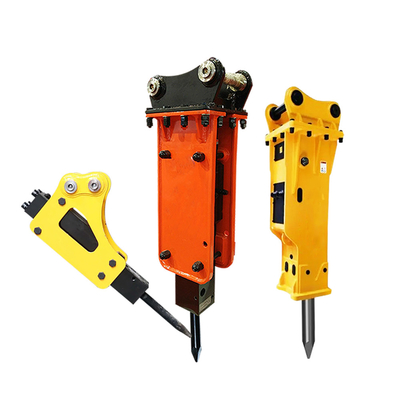 Instalação de um quebra-pedras para escavadeira de 13 toneladas 22 toneladas 26 toneladas Jcb/Hitachi, por pedido do cliente