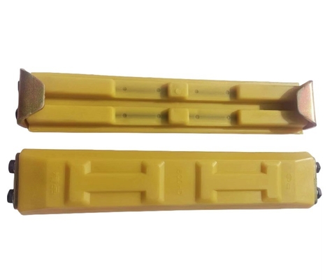 Peças de carroça de escavadeira de tipo móvel de cadeia de rolagem de borracha