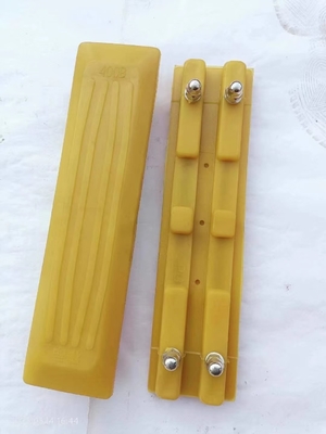 Peças de carroça de escavadeira de tipo móvel de cadeia de rolagem de borracha
