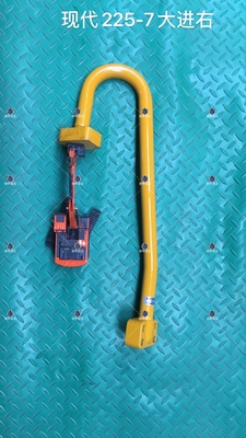 Excavadora de mineração de energia Hidráulica Tubo de óleo de ferro Hyundai R225 Tubo de entrada de óleo
