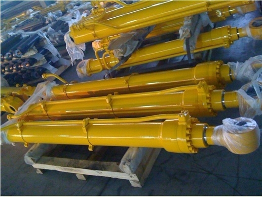 Excavadoras de metal Komatsu cilindros hidráulicos para construção de edifícios de engenharia