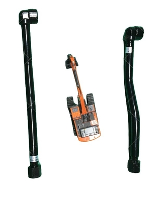 SY75 Excavadora cilindro hidráulico de óleo tubo de aço tubulação tubo cilindro tubo hidráulico tubo de quebra
