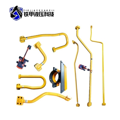 Excavadora Hidráulica Tubo de balde Tubo de retorno Tubo de ferro Para Hyundai R210 R215