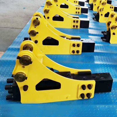 Instalação de um quebra-pedras para escavadeira de 13 toneladas 22 toneladas 26 toneladas Jcb/Hitachi, por pedido do cliente