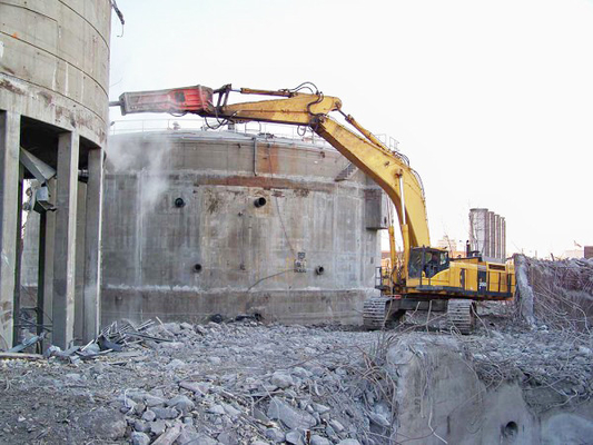 Construção 22 toneladas Escavação ferramentas de quebra de betão hidráulico para escavadora