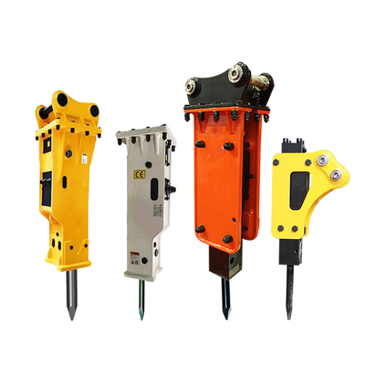 Máquinas de construção Excavadoras 20CrMo Hydraulic Stone Breaker Hammer