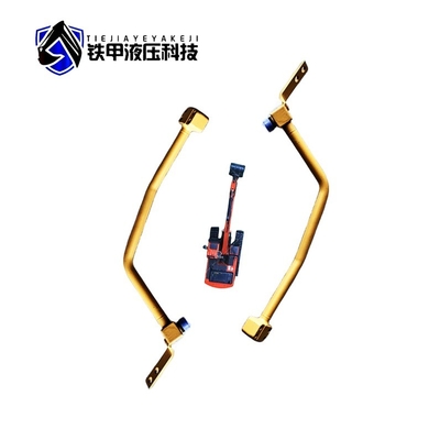 PC120 PC130 distribuidor do sistema hidráulico tubo de entrada de óleo tubo de entrada de óleo excavador tubo de ferro