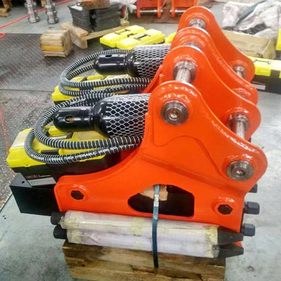 Tiejia 400 kg escavadeira quebra-pedras martelo hidráulico de alto impacto para construção