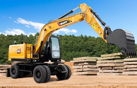 SY215 Tubo de ferro de escavadeira para sistema hidráulico distribuidor de balde e tubo de retorno