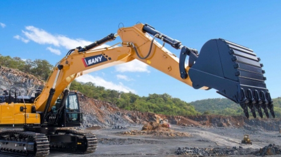 Mineração de energia SY485 Sistema hidráulico distribuidor de tubos de balde para tubos de ferro de escavadeira