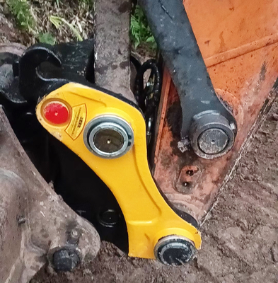 Apego rápido mecânico manual para Kubota acoplador rápido tiltrotadores