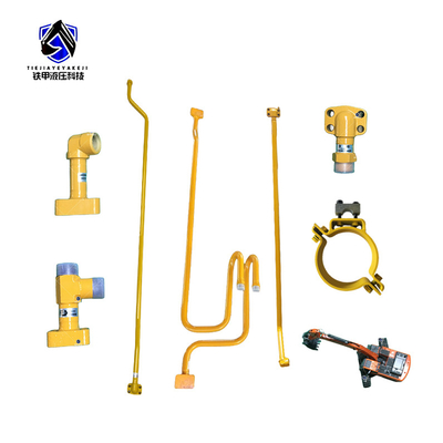 Kit de banda de escavadeira CAT320C Tubos hidráulicos de cilindros de óleo com pinça de cilindro