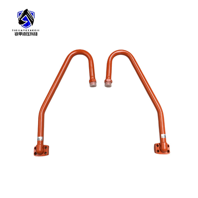Lojas de materiais de construção Top ZAX470 ZAX450 Excavador Boom Tubos de cilindros hidráulicos
