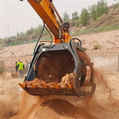11-19 toneladas Agricultura Excavadora hidráulica Barril de filtragem 4 - 60 toneladas Barril de filtragem