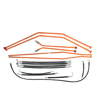 Excavadora Boom Arm Attachment Tubos de quebra de martelo Kit de tubulação de mangueira de óleo hidráulico